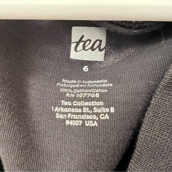 Tea Collection • Butterfly Wrap Neck Dress • Size 6 - Picture 5 of 5